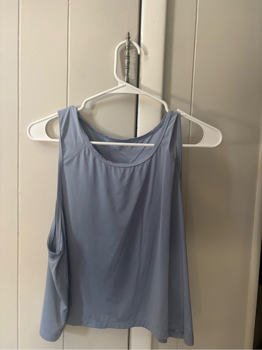 Offline by Aerie Lavender Cropped Active Tank Top